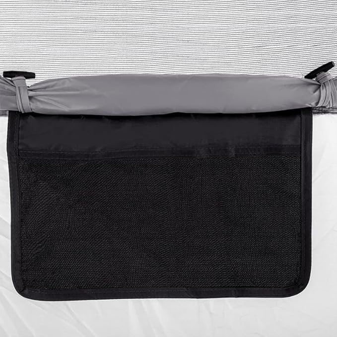 Outsunny Shower Tent, Pop Up Privacy Shelter for Camping, Dressing Changing Room, Portable Instant Outdoor Shower Tent Enclosure w/ 2 Rooms, Shower Bag, Floor and Carrying Bag