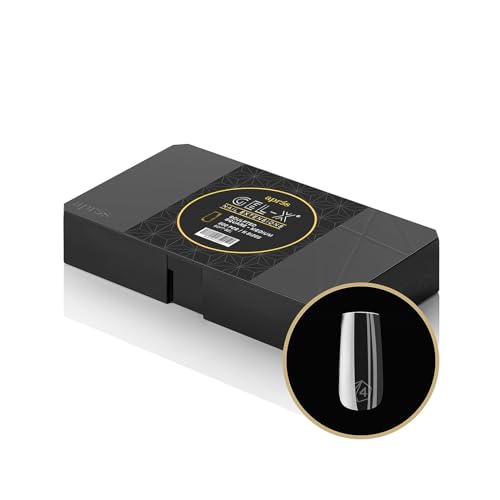 Aprés Gel-X® Scupted Square Medium Tip Box | 500pc Gel-X Tips, 11 Sizes 00-9, Premium Quality