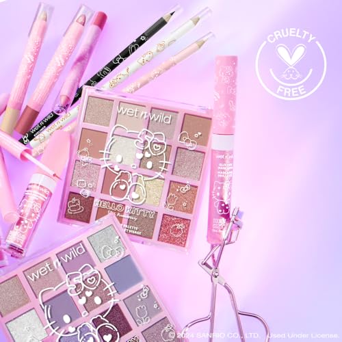 wet n wild Hello Kitty 3-Piece Multi Stick Set, Multi-Functional Versatile Shades, Shimmery Rich Pigmented Cream to Powder Glittery Formula, Cruelty-Free & Vegan