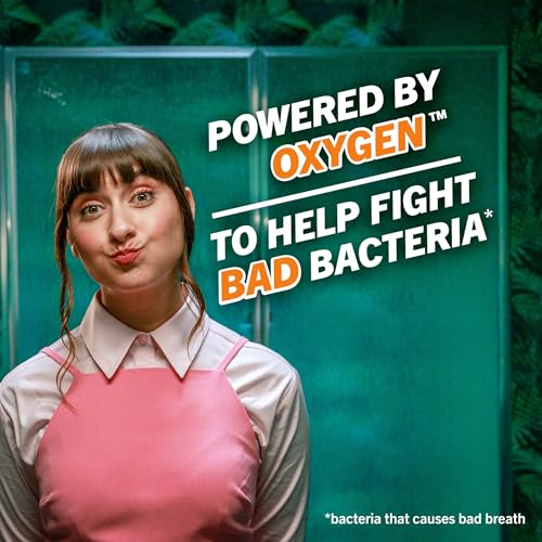 TheraBreath Fresh Breath Mouthwash, Rainforest Mint, Alcohol-Free, 33.8 oz/1 L