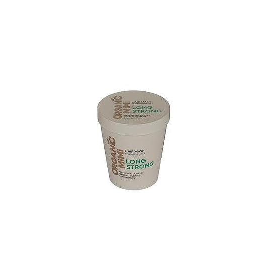 Deep Repair Hair Mask with Amino Acids, Aloe Vera, Olive & Kukui Oil - Strengthening, Hydrating, Anti-Breakage Vegan, Organic Care 200 ml